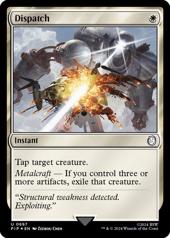 Dispatch Surge Foil 687 (Universes Beyond: Fallout)  - Foil | Good Games Adelaide SA