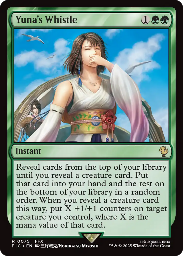 Yuna's Whistle [FINAL FANTASY Commander] | Good Games Adelaide SA