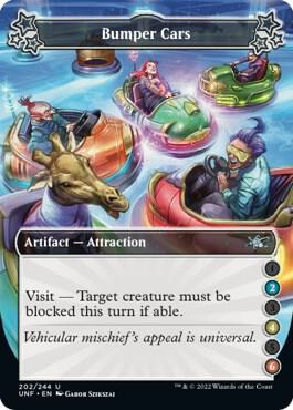 Bumper Cars 2 4 6 202 (Unfinity)  - Foil | Good Games Adelaide SA