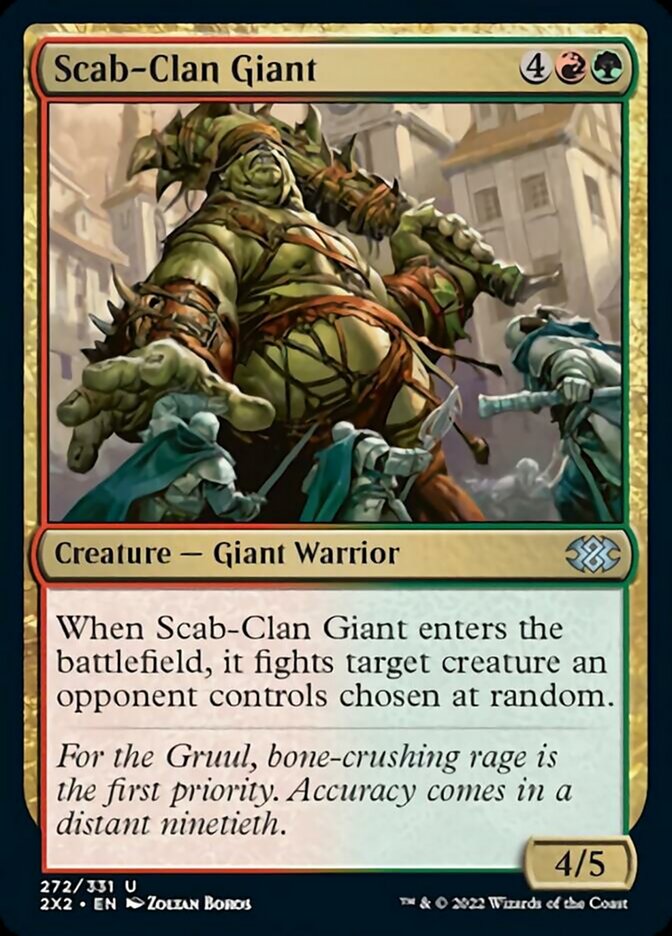 Scab-Clan Giant [Double Masters 2022] | Good Games Adelaide SA