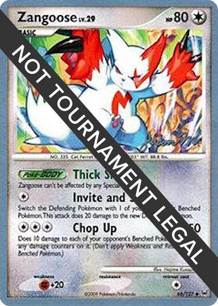 Zangoose 2009 Jason Martinez 66/127 (World Championship Decks)  | Good Games Adelaide SA