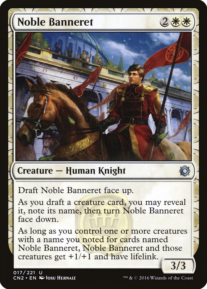 Noble Banneret 17 (Conspiracy: Take the Crown)  - Foil | Good Games Adelaide SA