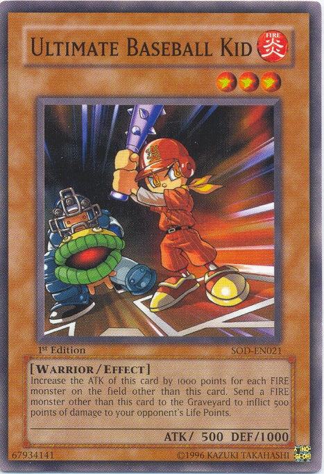Ultimate Baseball Kid [SOD-EN021] Common | Good Games Adelaide SA