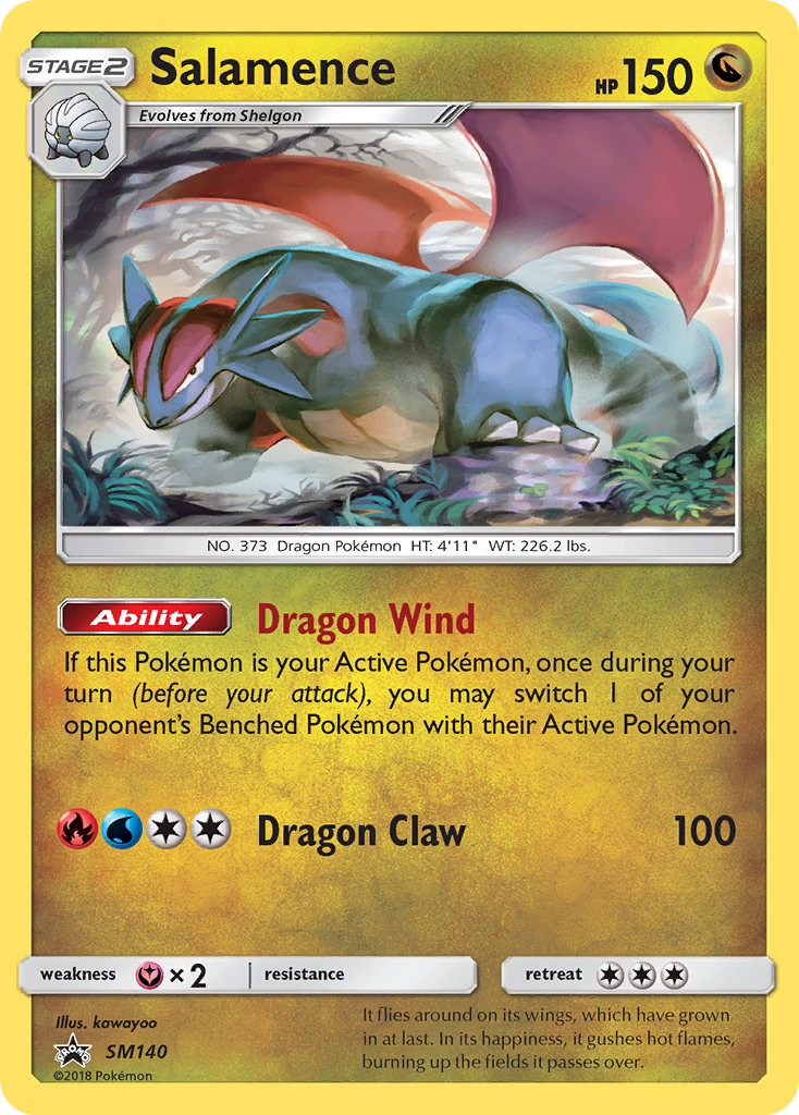 Salamence (SM140) [Sun & Moon: Black Star Promos] | Good Games Adelaide SA