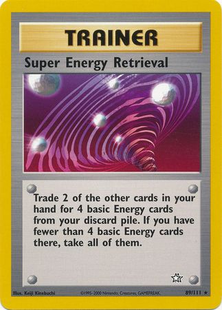 Super Energy Retrieval (89/111) [Neo Genesis Unlimited] | Good Games Adelaide SA