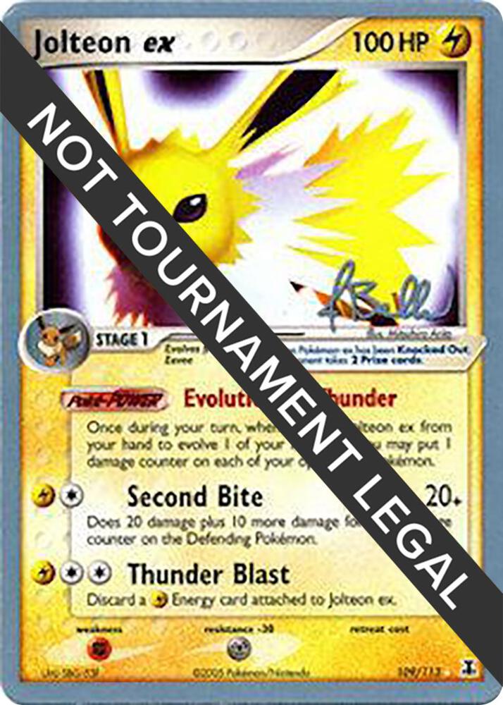 Jolteon ex 2006 Jimmy Ballard 109/113 (World Championship Decks)  | Good Games Adelaide SA
