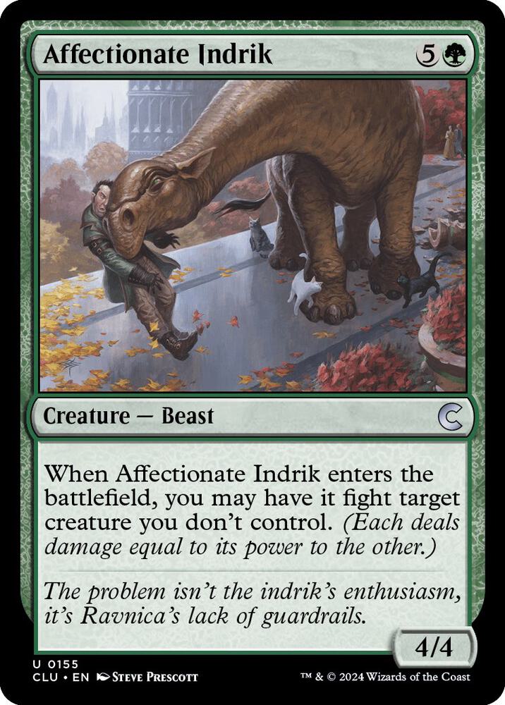 Affectionate Indrik 155 (Ravnica: Clue Edition)  | Good Games Adelaide SA