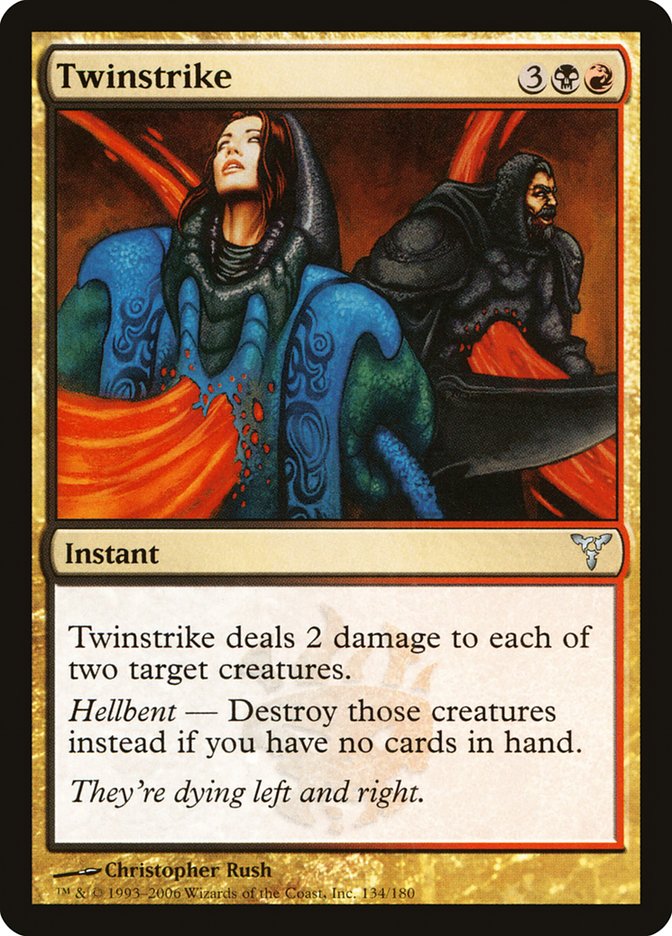 Twinstrike 134 (Dissension)  | Good Games Adelaide SA