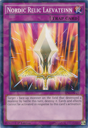 Nordic Relic Laevateinn [BP03-EN221] Shatterfoil Rare | Good Games Adelaide SA