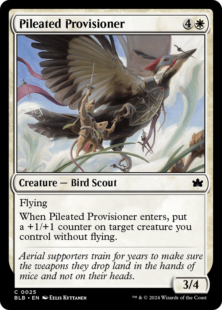 Pileated Provisioner [Bloomburrow] | Good Games Adelaide SA