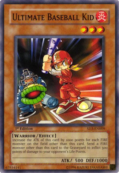 Ultimate Baseball Kid [SD3-EN009] Common | Good Games Adelaide SA