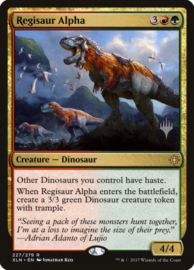 Regisaur Alpha 227 (Promo Pack: Core Set 2020)  - Foil | Good Games Adelaide SA