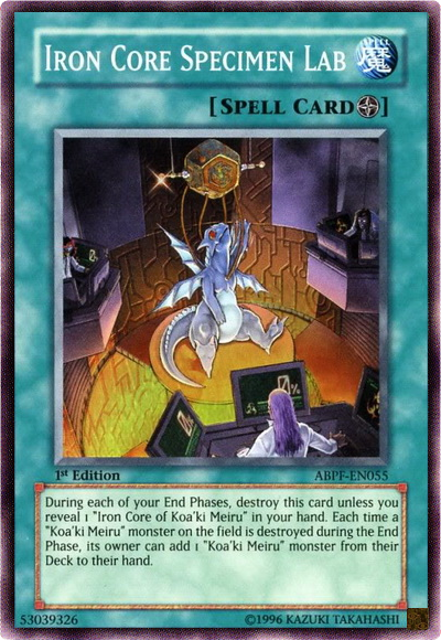 Iron Core Specimen Lab [ABPF-EN055] Super Rare | Good Games Adelaide SA