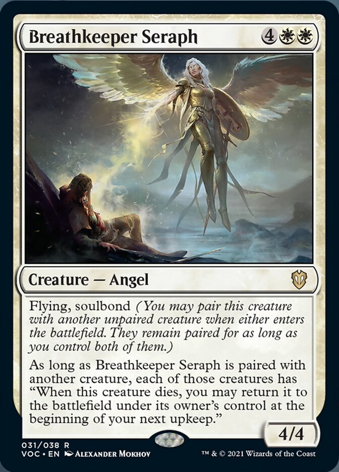 Breathkeeper Seraph [Innistrad: Crimson Vow Commander] | Good Games Adelaide SA