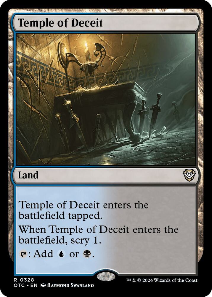 Temple of Deceit 328 (Commander: Outlaws of Thunder Junction)  | Good Games Adelaide SA