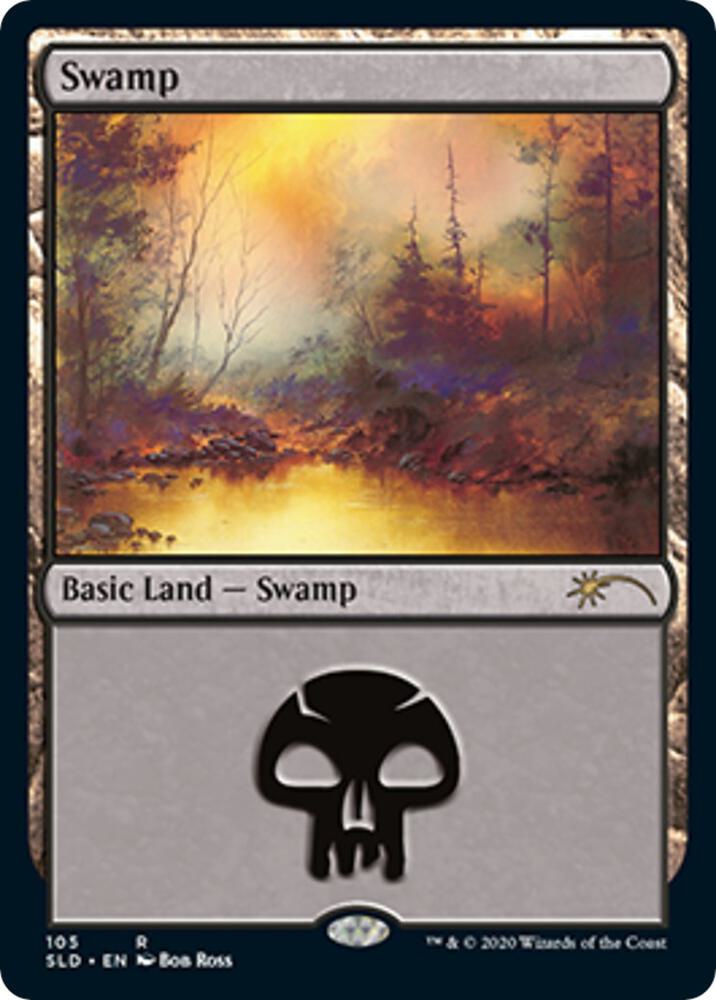 Swamp Bob Ross 105 (Secret Lair Drop Series)  - Foil | Good Games Adelaide SA