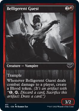 Belligerent Guest 411 (Innistrad: Double Feature)  - Foil | Good Games Adelaide SA