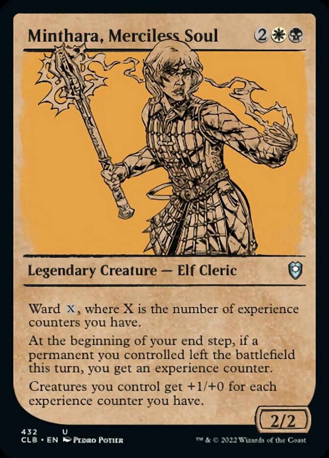 Minthara, Merciless Soul (Showcase) [Commander Legends: Battle for Baldur's Gate] | Good Games Adelaide SA