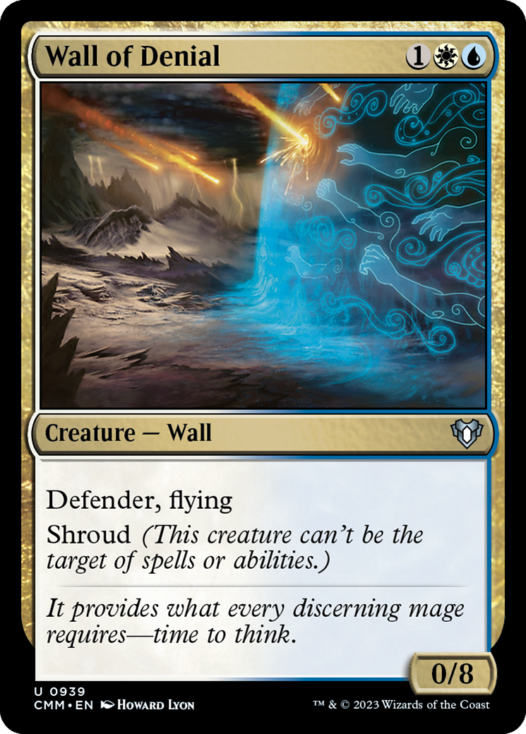 Wall of Denial [Commander Masters] | Good Games Adelaide SA