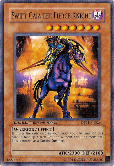 Swift Gaia the Fierce Knight [DTP1-EN026] Common | Good Games Adelaide SA