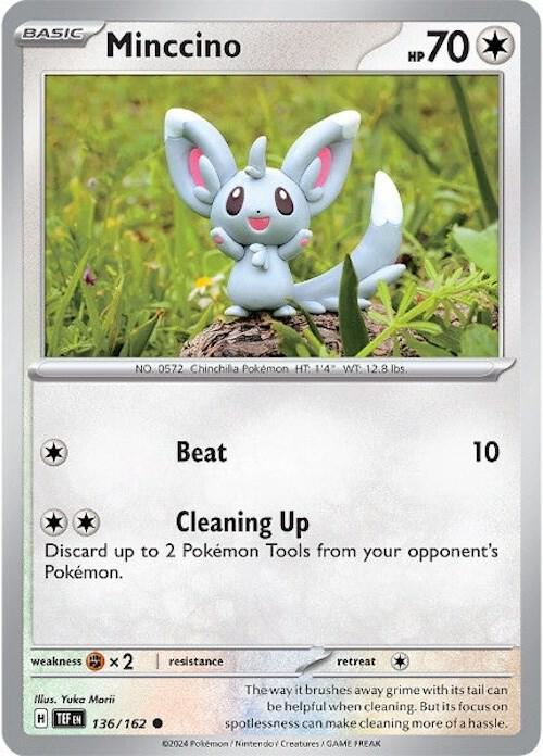 Minccino 136/162 (SV05: Temporal Forces)  | Good Games Adelaide SA