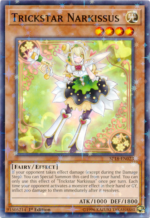 Trickstar Narkissus [SP18-EN023] Starfoil Rare | Good Games Adelaide SA