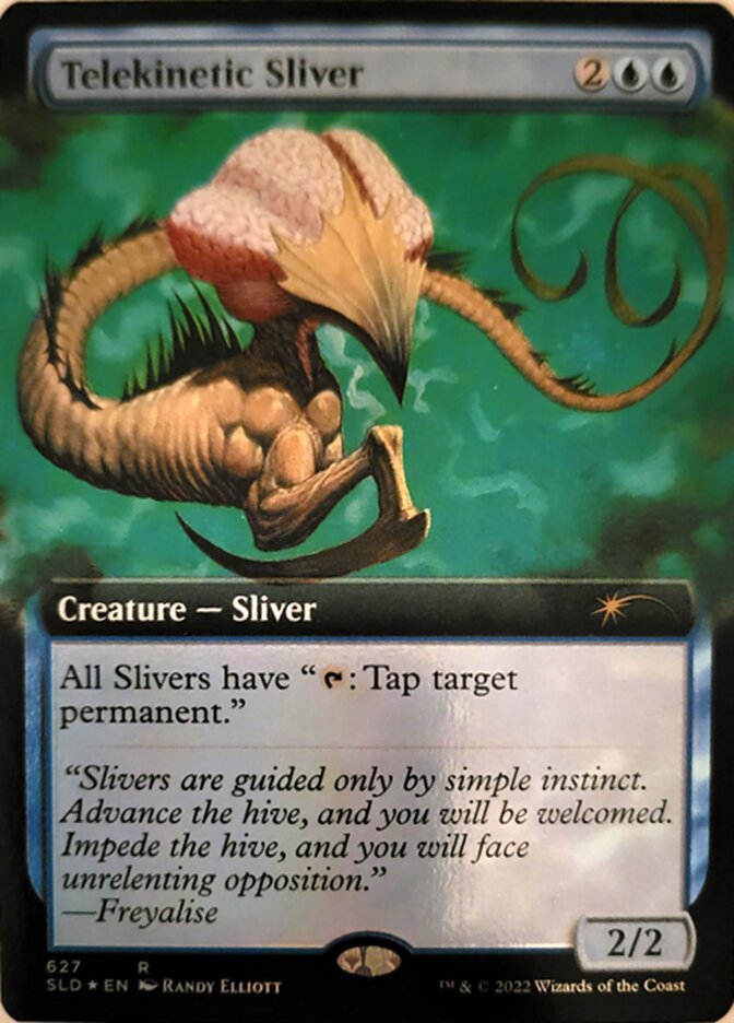 Telekinetic Sliver (Extended Art) [Secret Lair Drop Promos] | Good Games Adelaide SA