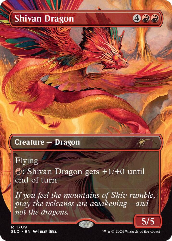 Shivan Dragon 1709 (Secret Lair Drop Series)  | Good Games Adelaide SA