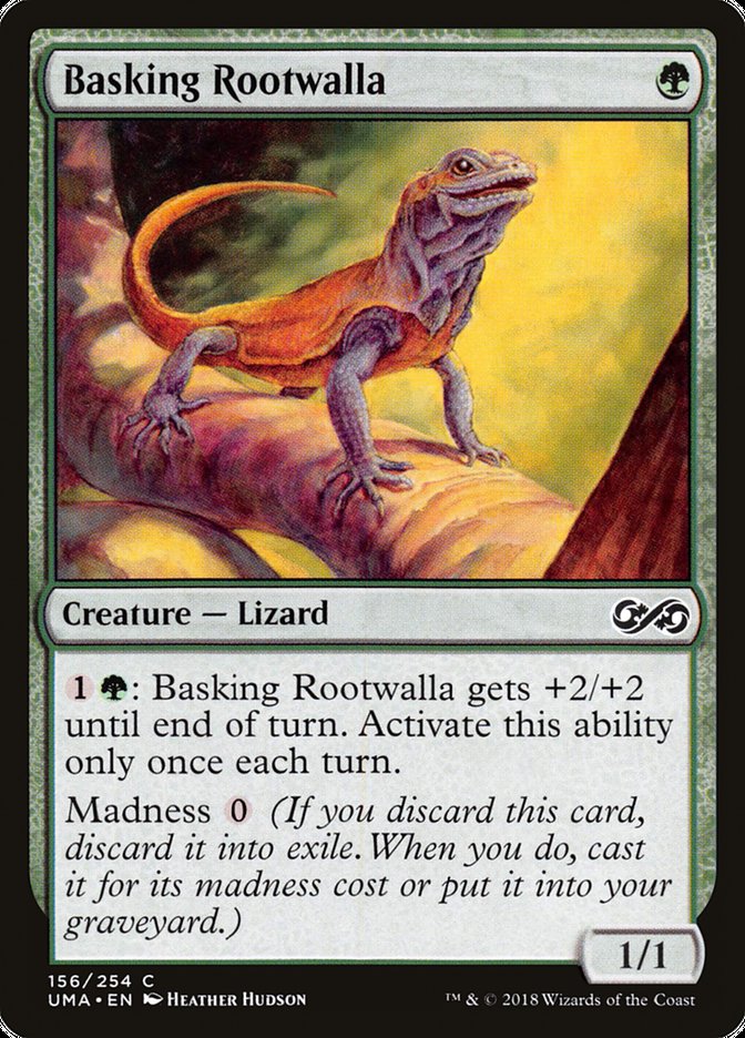 Basking Rootwalla 156 (Ultimate Masters)  - Foil | Good Games Adelaide SA
