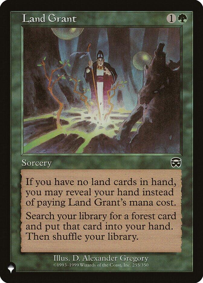 Land Grant 255/350 (The List Reprints)  | Good Games Adelaide SA
