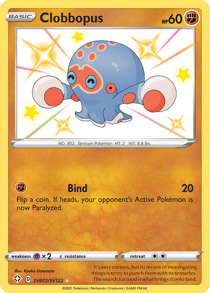 Clobbopus (SV072/SV122) [Sword & Shield: Shining Fates] | Good Games Adelaide SA