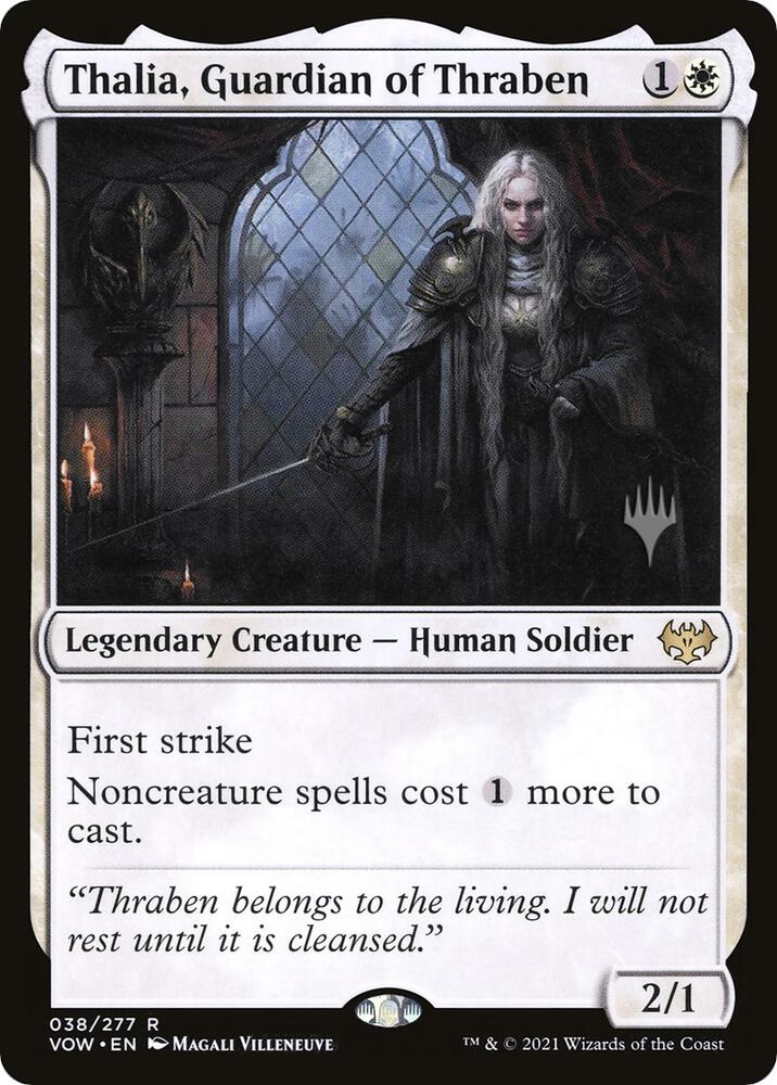 Thalia Guardian of Thraben 38 (Promo Pack: Dominaria United)  | Good Games Adelaide SA