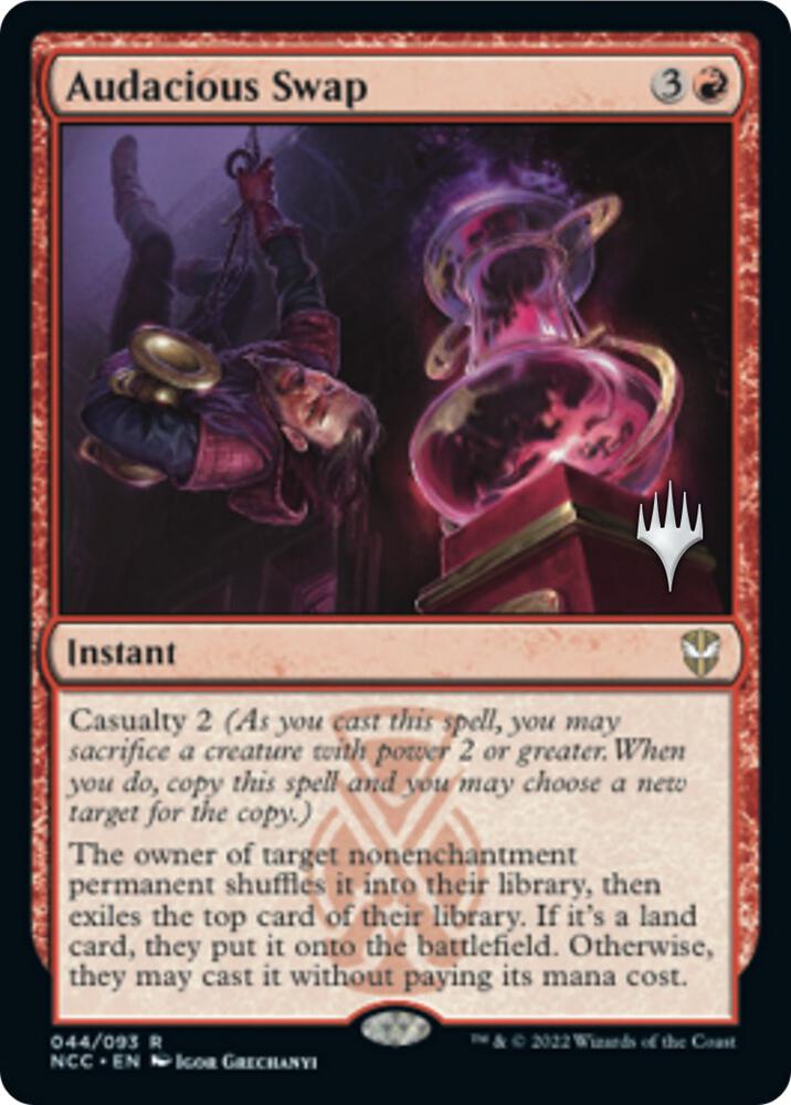 Audacious Swap 44 (Promo Pack: Streets of New Capenna)  - Foil | Good Games Adelaide SA