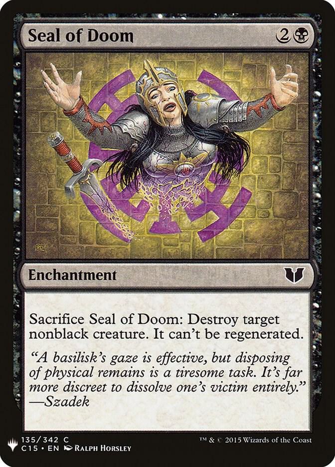 Seal of Doom 135 (The List Reprints)  | Good Games Adelaide SA