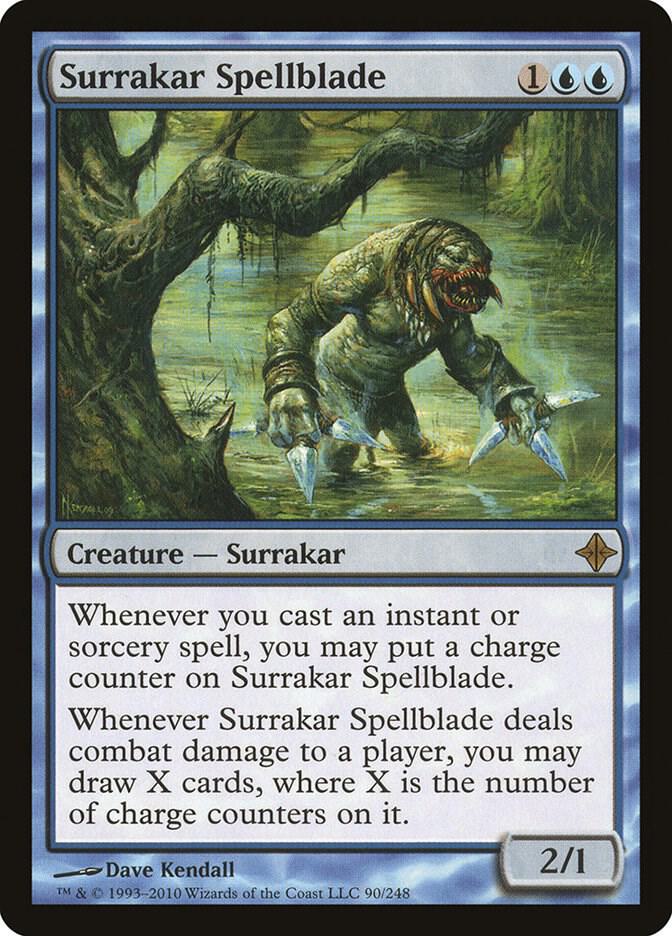 Surrakar Spellblade 90 (Rise of the Eldrazi)  - Foil | Good Games Adelaide SA