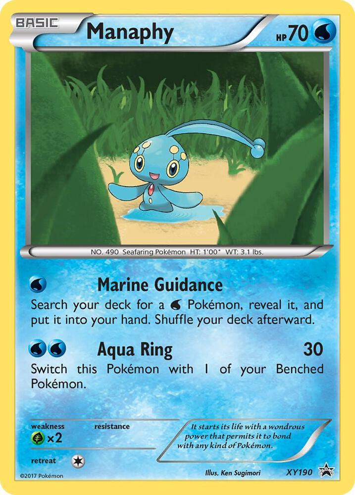 Manaphy XY190 (XY Promos)  - Holofoil | Good Games Adelaide SA