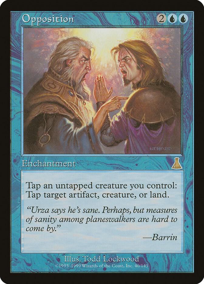 Opposition 40 (Urza's Destiny)  - Foil | Good Games Adelaide SA