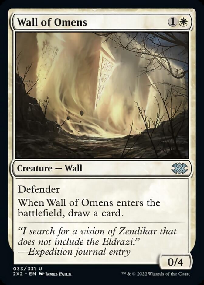 Wall of Omens [Double Masters 2022] | Good Games Adelaide SA