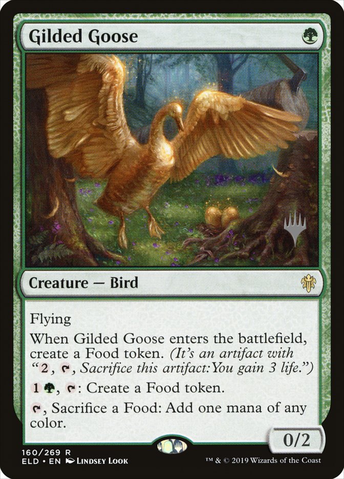 Gilded Goose (Promo Pack) [Throne of Eldraine Promos] | Good Games Adelaide SA