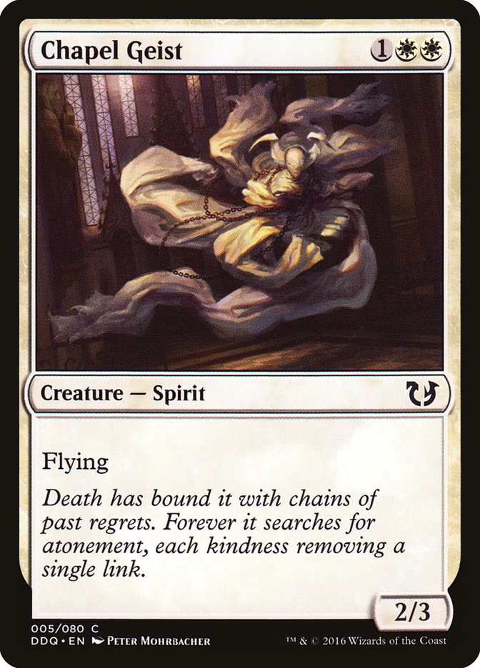 Chapel Geist 5 (Duel Decks: Blessed vs. Cursed)  | Good Games Adelaide SA