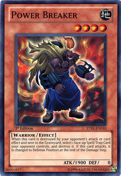 Power Breaker [STBL-EN010] Super Rare | Good Games Adelaide SA