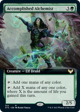 Accomplished Alchemist Extended Art 314 (Strixhaven: School of Mages)  | Good Games Adelaide SA