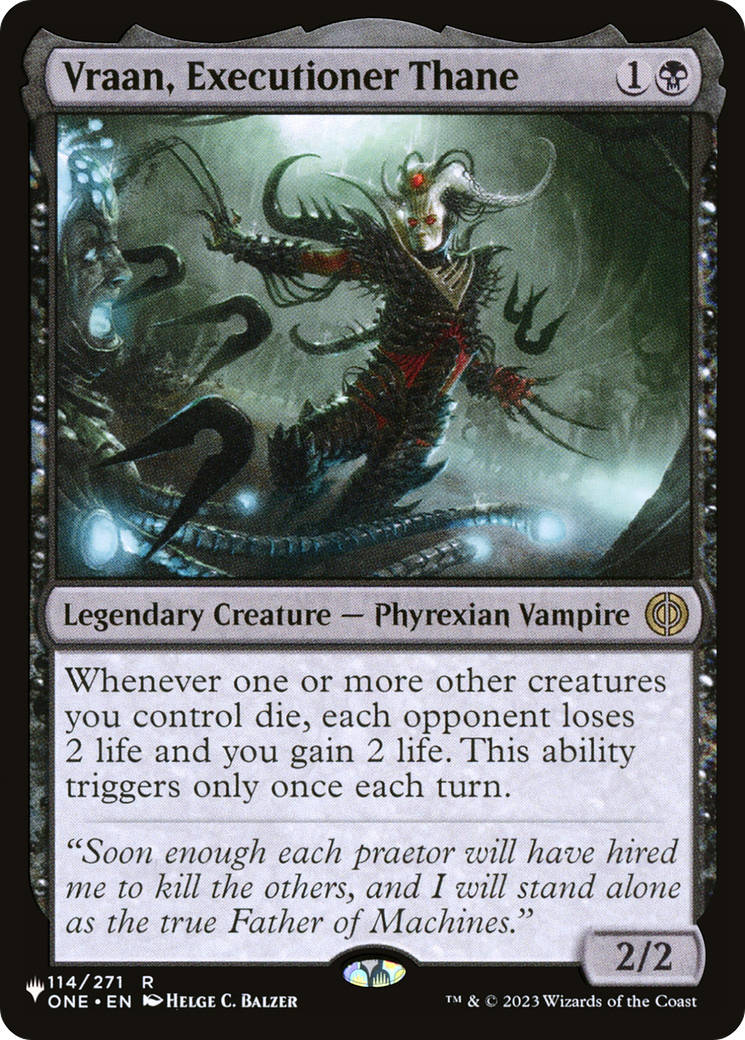 Vraan, Executioner Thane [The List] | Good Games Adelaide SA