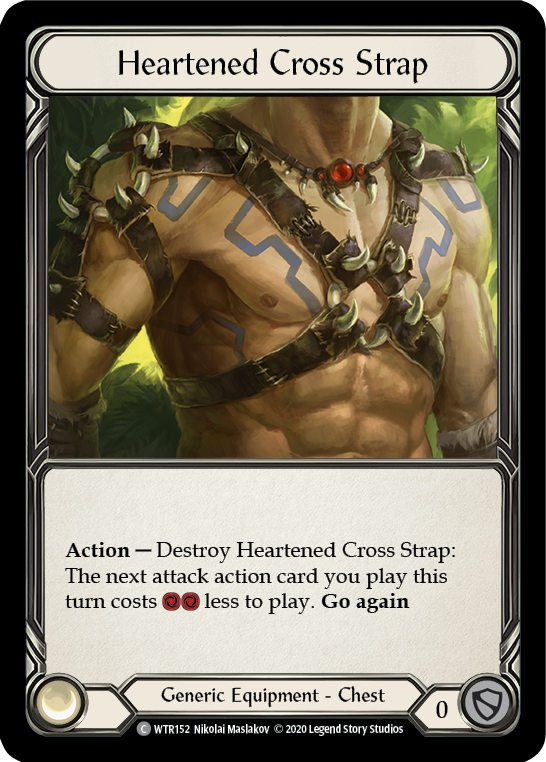 Heartened Cross Strap [U-WTR152] Unlimited Normal | Good Games Adelaide SA