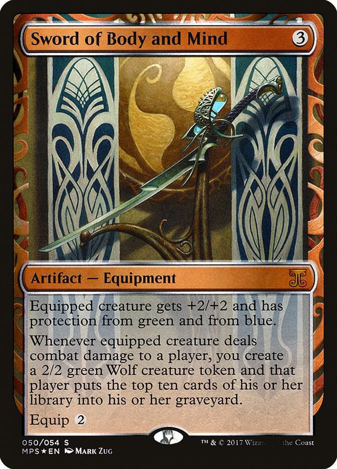Sword of Body and Mind 50 (Masterpiece Series: Kaladesh Inventions)  - Foil | Good Games Adelaide SA
