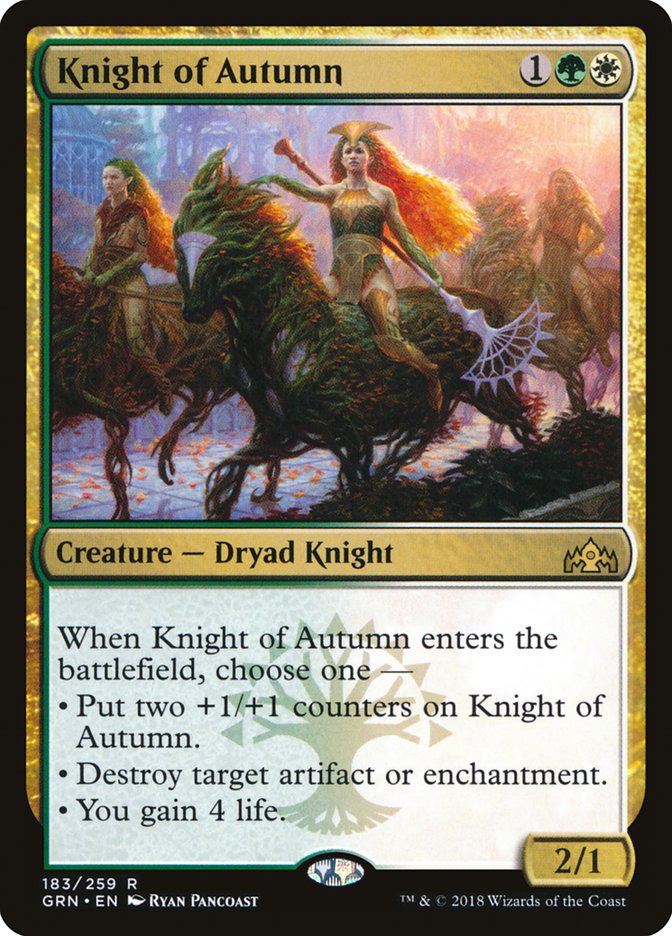 Knight of Autumn [Guilds of Ravnica] | Good Games Adelaide SA