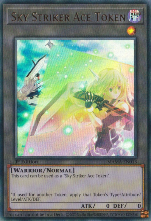 Token: Sky Striker Ace [MAMA-EN013] Ultra Rare | Good Games Adelaide SA