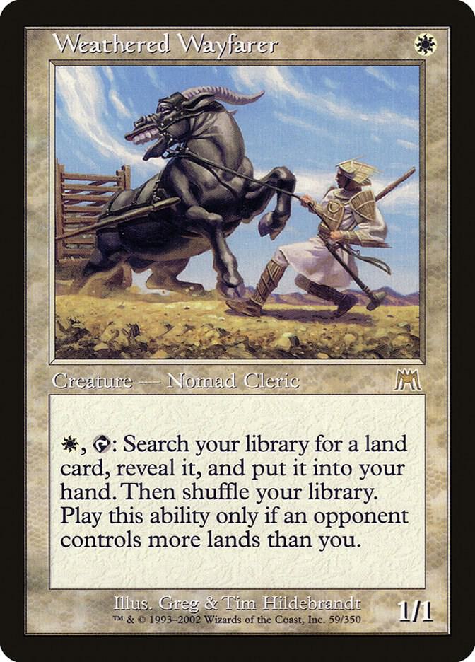 Weathered Wayfarer 59 (Onslaught)  - Foil | Good Games Adelaide SA