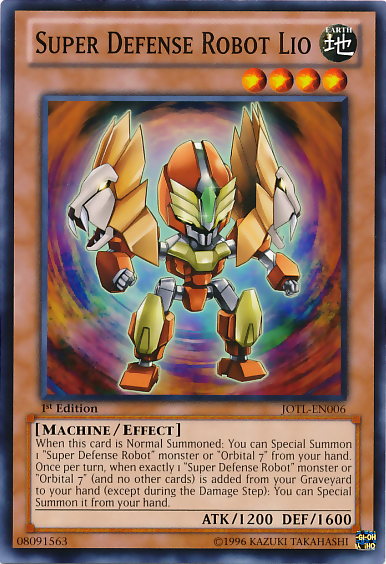 Super Defense Robot Lio [JOTL-EN006] Common | Good Games Adelaide SA