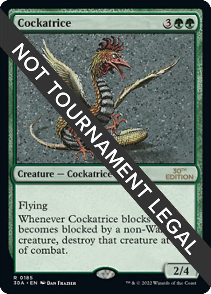 Cockatrice 185 (30th Anniversary Edition)  | Good Games Adelaide SA